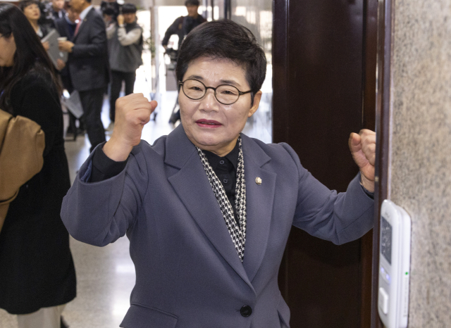 국회 재정경제기획위원회 임이자 위원장. 연합뉴스