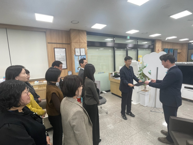 농협 칠곡군지부…신뢰회복 위한 자정 결의대회 