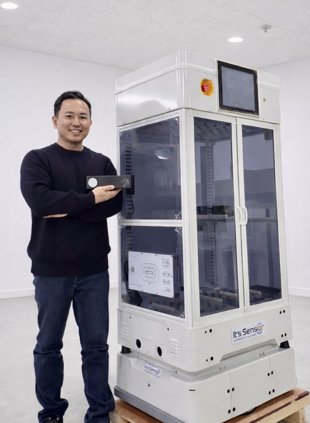 구동 중심이던 로보틱스 경쟁이 정밀 인지·제어 기술로 이동하는 가운데, 대구의 딥테크 기업 잇츠센서가 센서 기술로 주목받고 있다. 사진은 잇츠센서의 강대천 대표. 잇츠센서 제공