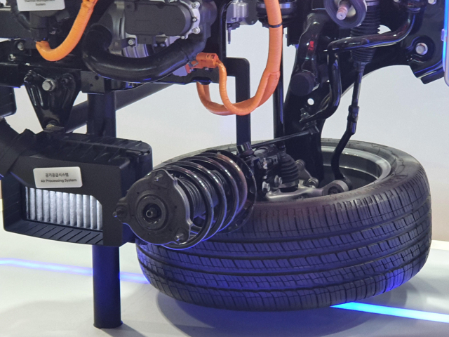 ㈜니즈픽스가 독자 개발한 자동차 방진부품 