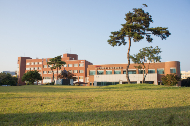 경북대학교 수의과대학 전경.