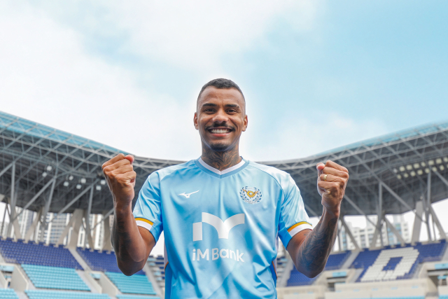 27일 대구FC에 입단한 마테우스 세라핌. 대구FC 제공.