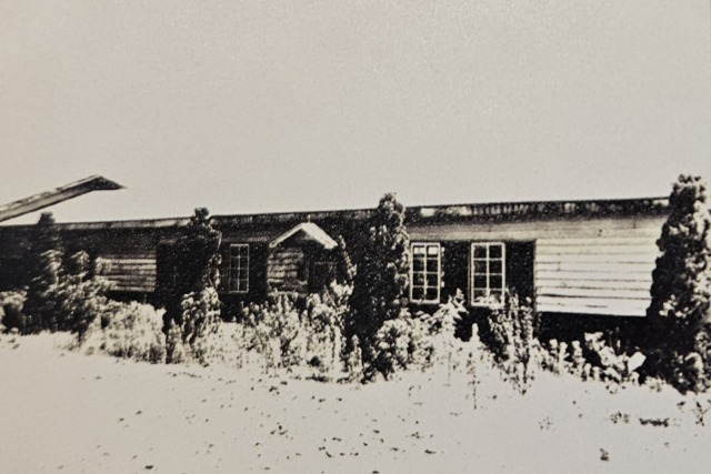 1953년 당시 경북대 도서관의 초기 모습. 경북대 제공