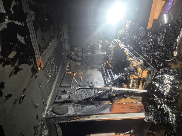 달서구 상인동 빌라 화재로 2명 연기흡입…5명 대피