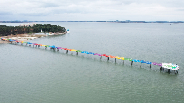 돌머리 해수욕장. 함평군 제공
