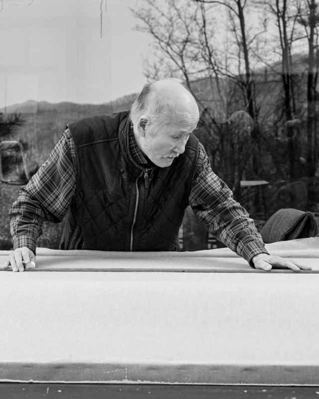 정상화 화백. 갤러리현대 제공