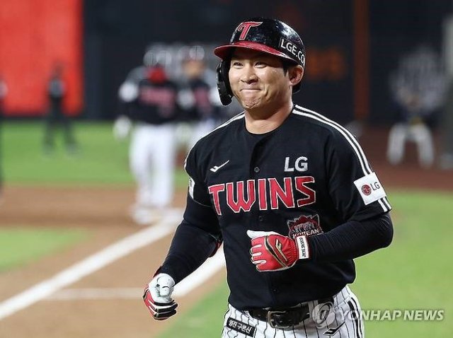 LG 트윈스의 오지환. 연합뉴스