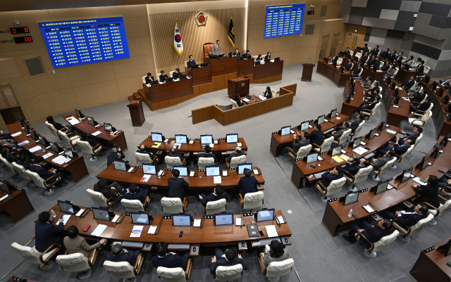 28일 경상북도의회에서 열린 제360회 제1차 본회의에서 