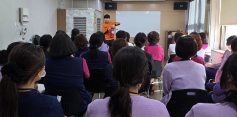 [이런일] 첨단요양병원 소방안전 교육 및 훈련 