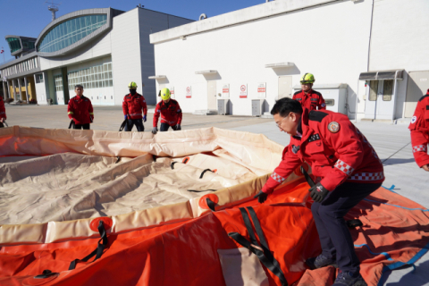 김인호 산림청장, 울진산림항공관리소 방문