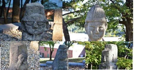 표정도, 형태도 다른 故 이건희 회장 기증 석인상들…볼수록 정감 가네