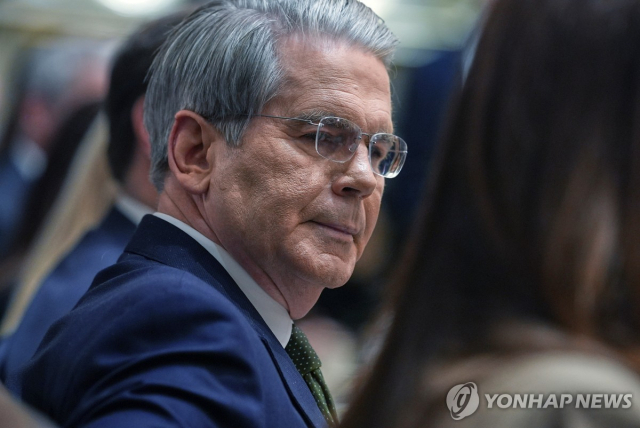 스콧 베선트 미국 재무장관. 연합뉴스