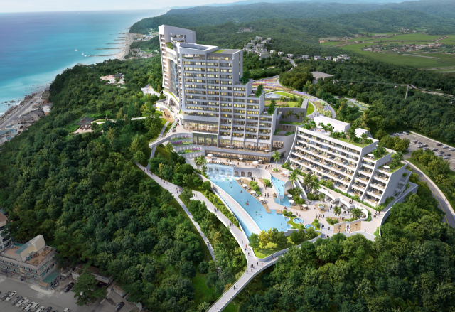 울진군이 추진중인 오션리조트 조감도. 울진군 제공