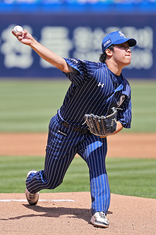 삼성 라이온즈의 정민성. 삼성 제공