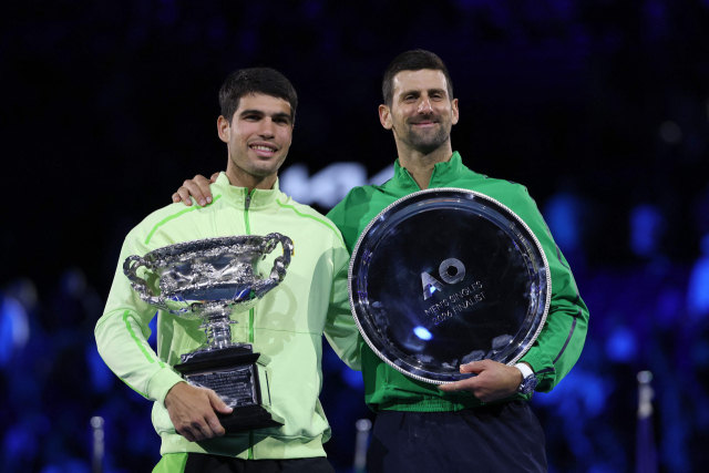 전설 꺾은 알카라스, 역대 최연소 커리어 그랜드슬램 달성