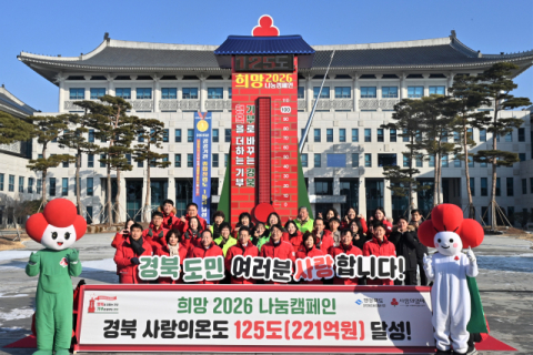 경북사회복지공동모금회, 희망2026 나눔캠페인 폐막식