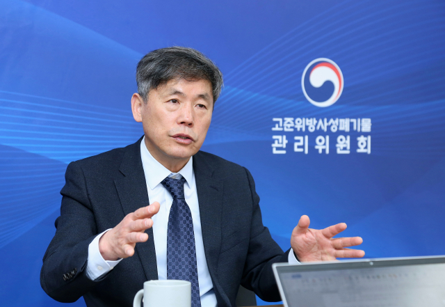 김현권 고준위방사성폐기물관리위원회 위원장. 이무성 객원기자