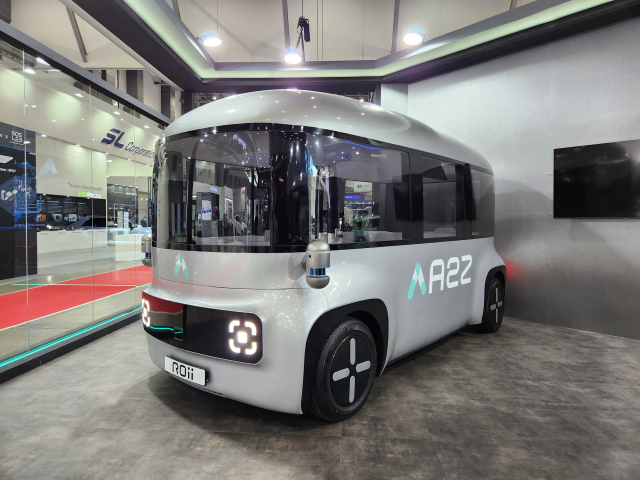 오토노머스에이투지가 개발한 자율주행차 