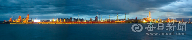 경북 포항시 포스코 야경. 매일신문DB