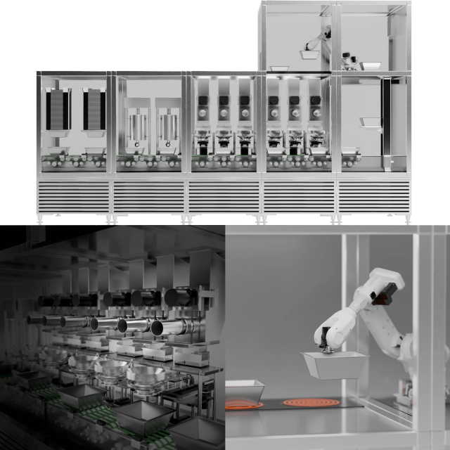 비피케이가 구축한 맞춤형 자동화 공정 모습. 비피케이 제공