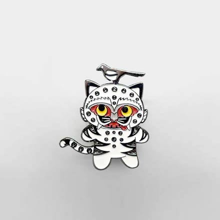 까치 호랑이 배지. 국립박물관문화재단 제공