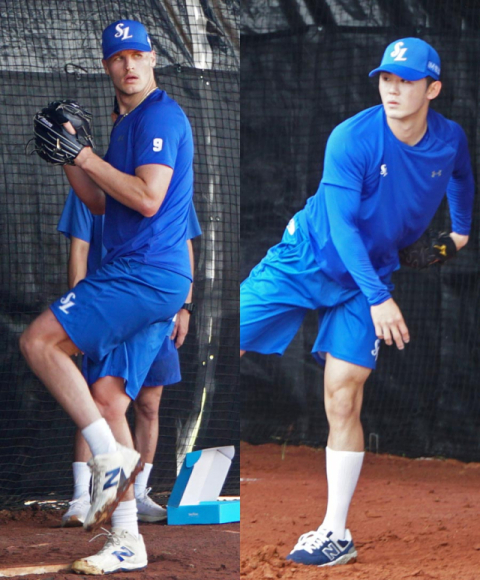 힘 빼도 149Km 찍는 매닝, 최대 158Km 꽂아 넣는 미야지