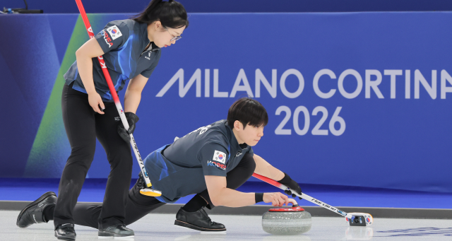 컬링 믹스더블 김선영-정영석 '금메달 사냥' 첫 출격