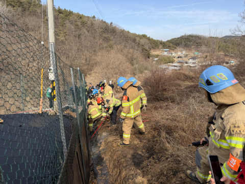대구 군위군 우북리에서 화재…30분 만에 진화