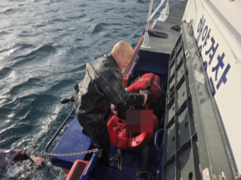 포항 호미곶면 앞바다서 50대 낚시객 익수사고로 숨져