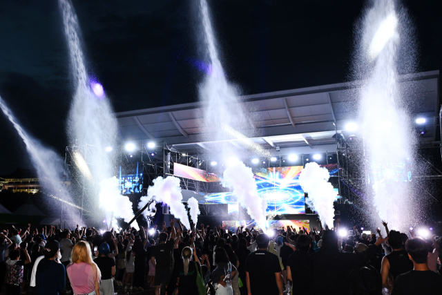 2025 제1회 밀양 수퍼 페스티벌 장면.