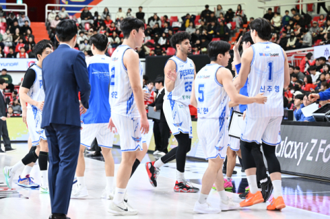 가스공사 7연패…현대모비스에 65대84로 져