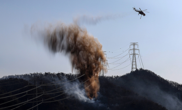 설 연휴 앞두고 '건조 특보'…경북도, 산불 예방 총력전