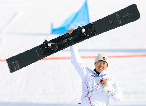 [동계올림픽] 스노보드 국가대표 김상겸, 은메달 획득…한국 역대 올림픽 400호 메달