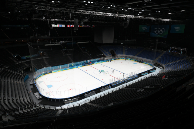 2026 밀라노-코르티나담페초 동계올림픽 아이스하키 경기가 열릴 예정인 밀라노 산타줄리아 아이스하키 아레나. 연합뉴스