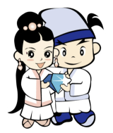 전북 익산시 캐릭터 서동(오른쪽)·선화공주 옛 버전. 익산시 제공