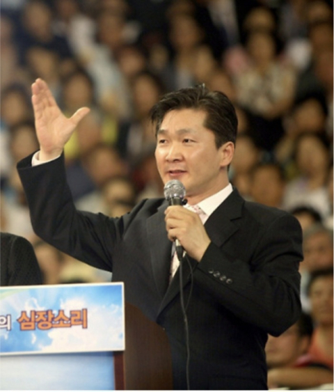 정치연설 30년 마무리하는 하태균 씨 