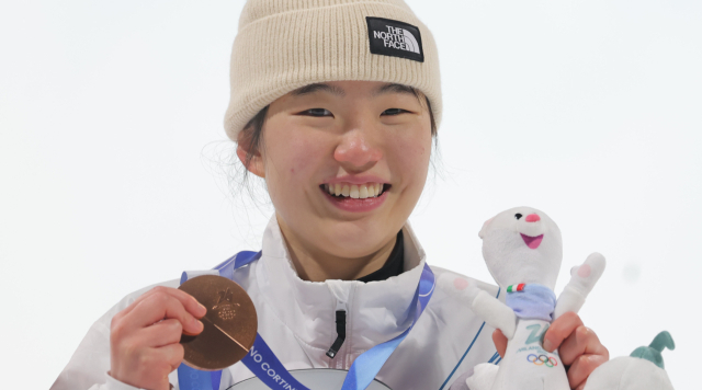 새역사 쓴 18세 유승은…스노보드 빅에어 사상 첫 銅