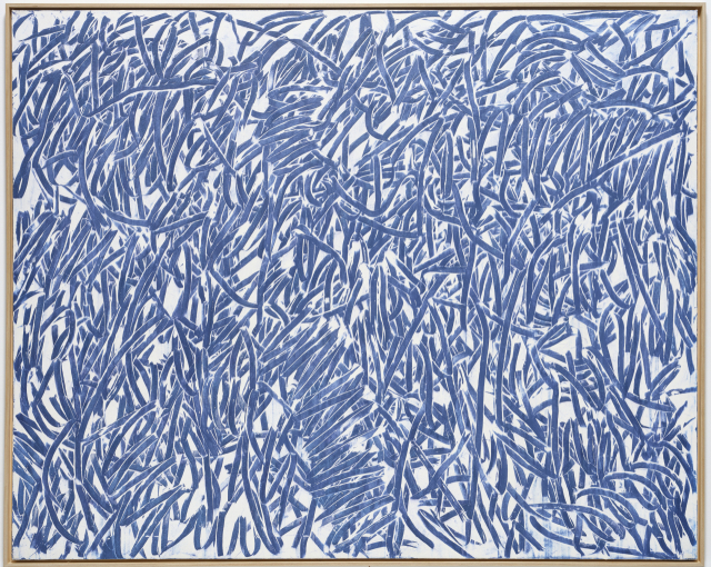 권오봉, 무제, 2005, 종이에 먹, 색, 128.5x165.5cm