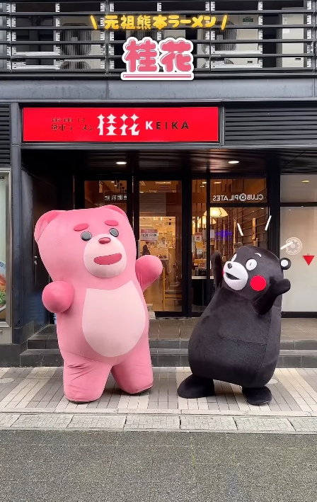 롯데홈쇼핑 사내 벤처를 통해 탄생한 캐릭터 벨리곰(왼쪽)이 연 1조원대 매출을 이끌어내는 일본 지자체 대표 캐릭터 쿠마몬(구마모토현 캐릭터)과 2025년 콜라보 이벤트를 진행했다. 벨리곰은 2018년 만들어져 큰 인기를 얻으면서 2024년 200억원대 매출을 기록, 국내 유통가 IP 개발 성공 사례로 꼽힌다. 지자체 캐릭터는 한 발 앞서 성공 사례를 쓰고 있는 유통가 캐릭터를 벤치마킹할 필요가 있다. 벨리곰 인스타그램