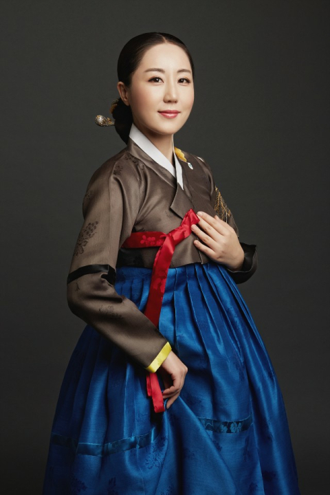 국악인 김산옥.