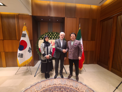 박준희 아이넷방송그룹 회장, 이란 국경일 리셉션 참석