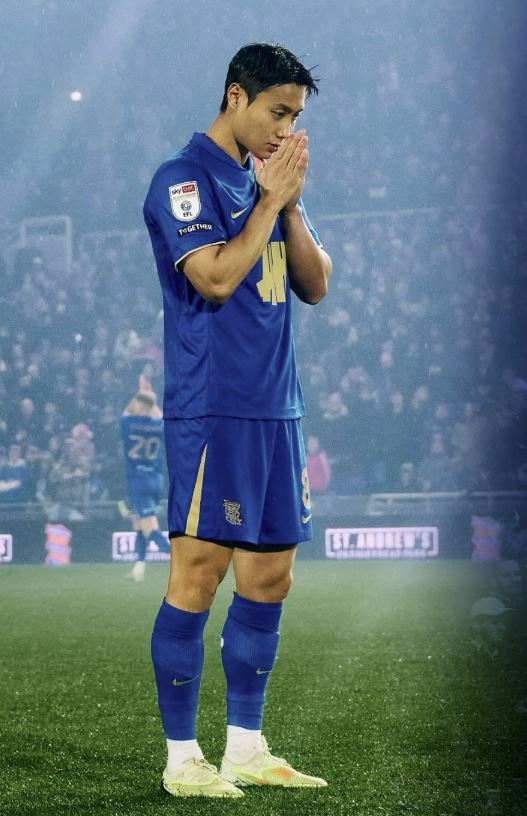 버밍엄 시티의 백승호. 버밍엄 SNS 제공