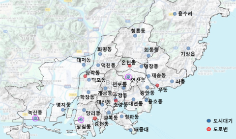 부산시, 대기질 조사서 7대 도시 중 최고 성적