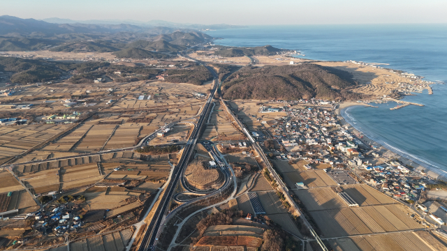 포항영덕고속도로 전경. 한국도로공사 대구경북본부 제공