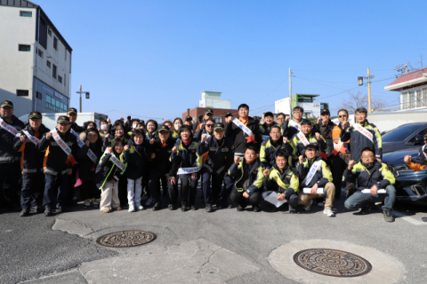 울진소방서 전통시장 장보기와 이웃사랑 실천