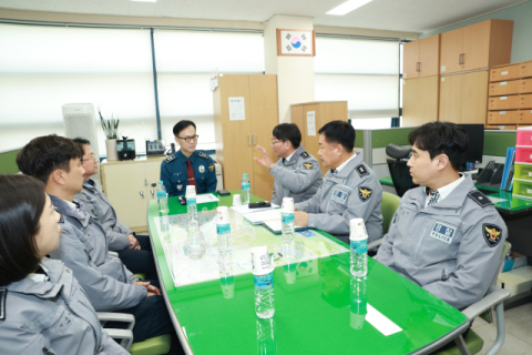 김병우 대구경찰청장, 설 명절 치안현장 근무자 격려