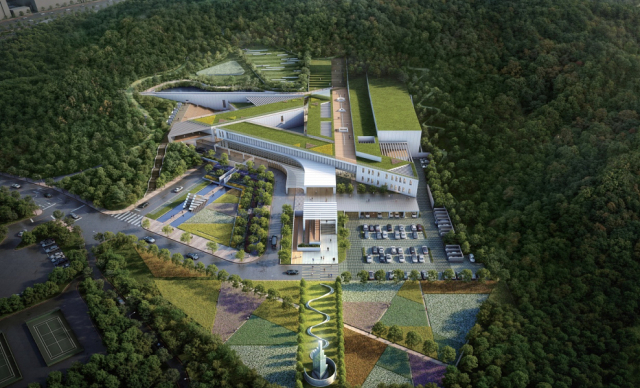 1천200억원을 투입해 친환경 추모공원으로 탈바꿈 하는 명복공원 조감도, 대구시 제공