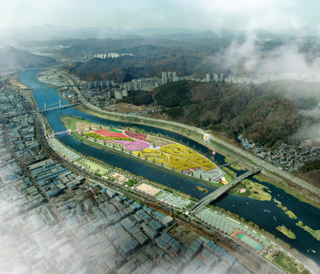 하중도 조감도. 대구시 제공
