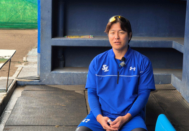 삼성 라이온즈의 강민호. 채정민 기자