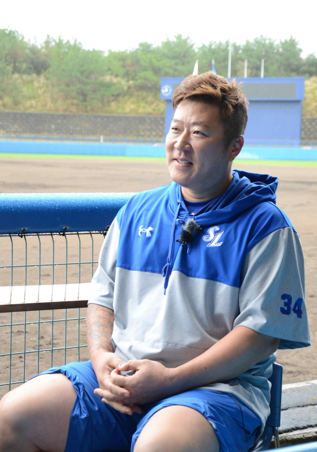 삼성 라이온즈로 복귀한 최형우. 채정민 기자